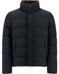 Herno - High-Neck Padded Coat - Lyst