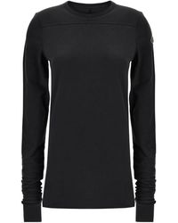 Moncler - Moncler Rick Owens Logo Embroidered Jumper - Lyst