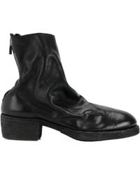 Guidi - Soft Zipped Ankle Boots - Lyst