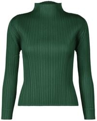 Pleats Please Issey Miyake - Pleats Please Issey Miyake Monthly Colors March Shirt - Lyst