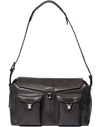 Lemaire - Week-End Gear Leather Shoulder Bag - Lyst