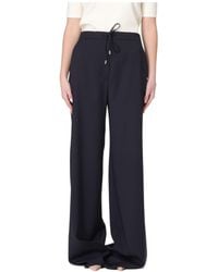 Max Mara - Studio Mstcorone Wide-Leg Pants - Lyst