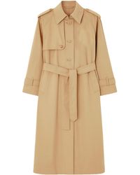 Frankie Shop - Buttoned Belted Coat - Lyst