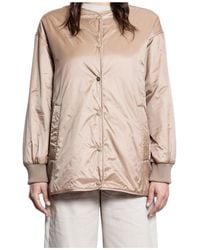 Max Mara - The Cube Greena Button-Up Crewneck Reversible Jacket - Lyst