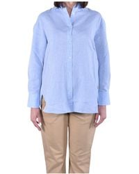 Woolrich - Long-Sleeved Boyfriend Shirt - Lyst