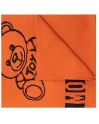 Moschino - Logo Scarf - Lyst