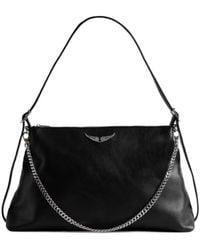 Zadig & Voltaire - Jim Wings Chain Shoulder Bag - Lyst