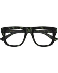 Gucci - Rectangle Eyeglasses - Lyst