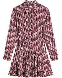 Tommy Hilfiger - Self-Belted Slim-Fit Mini Shirt Dress - Lyst