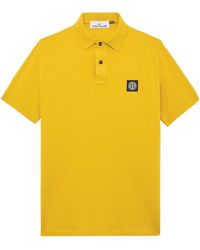 Stone Island - Short-Sleeved Polo Shirt - Lyst