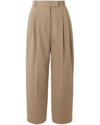 Frankie Shop - Bea Pleated Tapered-Leg Pants - Lyst