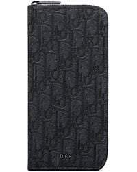 Dior - Vertical Long Zipped Wallet - Lyst