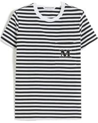 Max Mara - Oboli Logo Embroidered Crewneck T-Shirt - Lyst