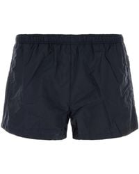 Prada - Triangle-Logo Swim Shorts - Lyst