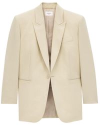 Saint Laurent - Virgin Wool Oversized Blazer - Lyst