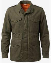 Gucci - Coated Parka With Logo - Lyst