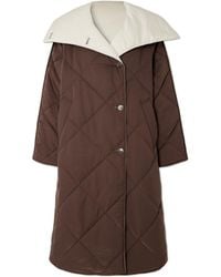 Varley - Annalise Reversible Quilted Lyocell-Blend Coat - Lyst