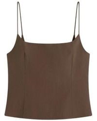St. Agni - Silk Cami Top - Lyst