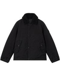 Stone Island - Padded Fleece-Collar Jacket - Lyst