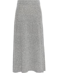 Weekend by Maxmara - Wkdaloa Flared Midi Tweed Skirt - Lyst