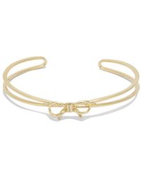 Ferragamo - Bow Bangle Bracelet - Lyst