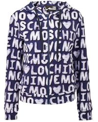 Moschino - Pattern Printed Casual Jacket - Lyst