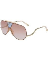 Chloé - Round Sunglasses - Lyst