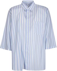 Comme des Garçons - Comme Des Garçons Shirt Striped Short Sleeved Shirt - Lyst