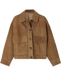 Brunello Cucinelli - Long-Sleeved Button-Up Jacket - Lyst