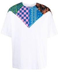 Marcelo Burlon - Mixmatch Printed T-Shirt - Lyst