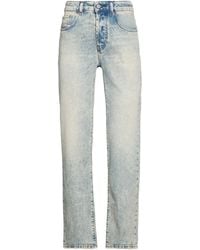 DIESEL - Solid Color Straight Leg Pants - Lyst