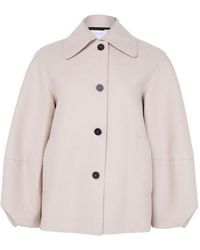 Harris Wharf London - Puff-Sleeved Jacket - Lyst