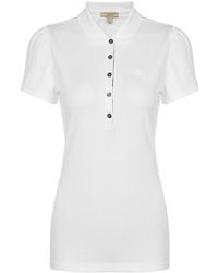Burberry - Short-Sleeved Polo Shirt - Lyst