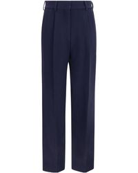 Blazé Milano - Straight-Leg Casual Trousers - Lyst