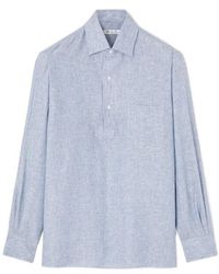 Loro Piana - Andre Button-Fastening Linen Shirt - Lyst