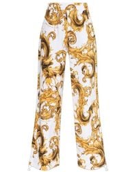 Versace Jeans Couture - Couture Barocco-Printed Straight-Leg Pants - Lyst