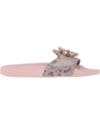 Dolce & Gabbana - Solid Color Sandals - Lyst