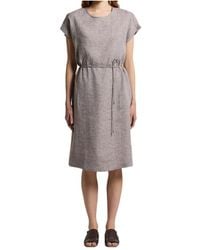 Peserico - Tie-Waist Dress - Lyst