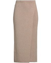Max Mara - Solid Color Knit Pencil Skirt - Lyst