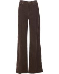 Dondup - Amber Wide-Leg Pants - Lyst