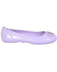 Tory Burch - Minnie Travel Ballerina Flat Shoes - Lyst