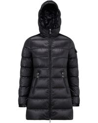 Moncler - Glements Hooded Mid-Length Down Jacket - Lyst