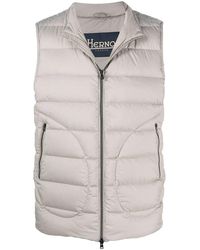 Herno - Padded Down Gilet - Lyst