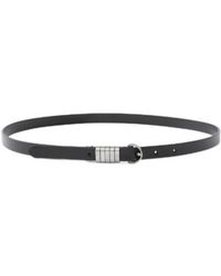 Pinko - Logo-Plaque Buckle Belt - Lyst