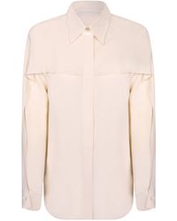 Fabiana Filippi - Cut-Out Detail Shirt - Lyst