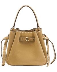 Tory Burch - Romy Logo Plaque Mini Bucket Bag - Lyst