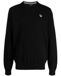 Paul Smith - Ps Paul Smith Zebra Logo Jumper - Lyst