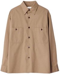 Lemaire - Buttoned Two-Pocket Shirt - Lyst