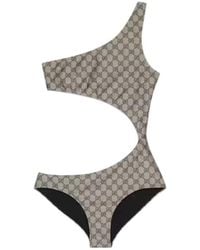Gucci - Gg Stretch Jersey Swimsuit, Ready-To-Wear - Lyst