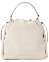 Brunello Cucinelli - Monili Drawstring Shoulder Bag - Lyst